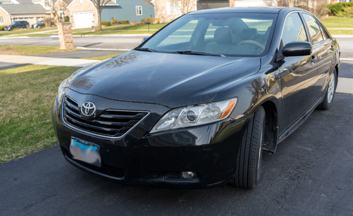 Black 2008 Toyota Camry XLE