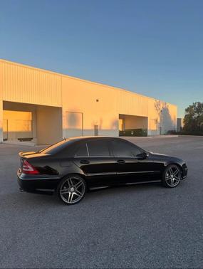 Black 2005 Mercedes-Benz C-Class C55 AMG Sport