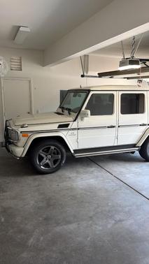 White 2011 Mercedes-Benz G-Class G 55 AMG 4MATIC