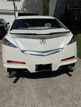 White 2010 Acura TL Technology