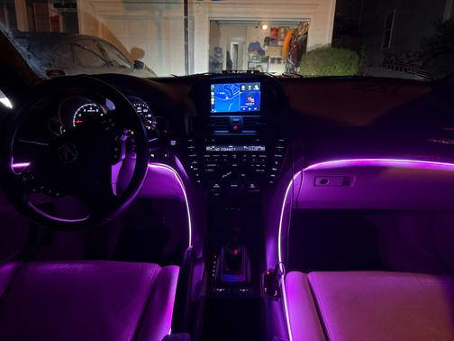 White 2010 Acura TL Technology