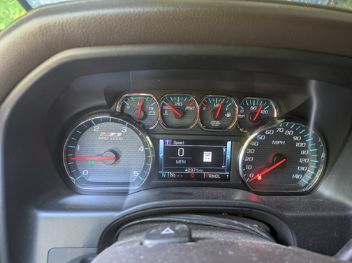 Red 2017 Chevrolet Silverado 2500 LTZ