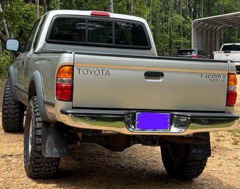 Silver 2002 Toyota Tacoma Xtracab