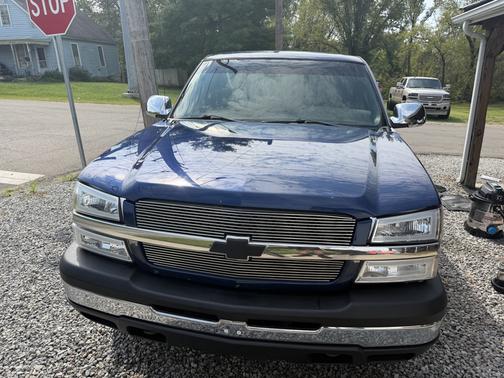 Blue 2003 Chevrolet Silverado 1500 LS Extended Cab