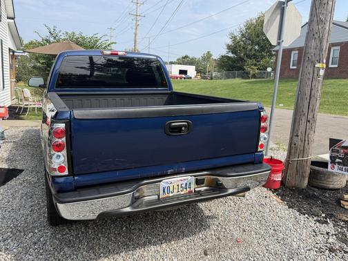 Blue 2003 Chevrolet Silverado 1500 LS Extended Cab