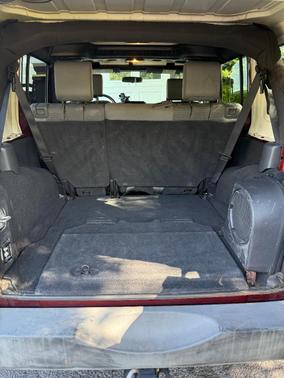 Red 2007 Jeep Wrangler Unlimited Rubicon