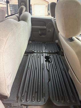 Red 2004 Dodge Ram 3500 Laramie Quad Cab DRW