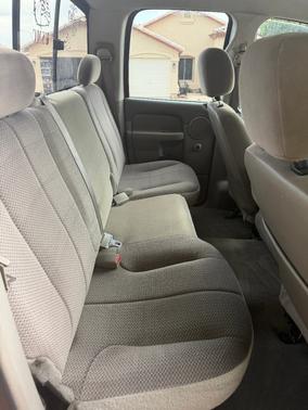 Red 2004 Dodge Ram 3500 Laramie Quad Cab DRW