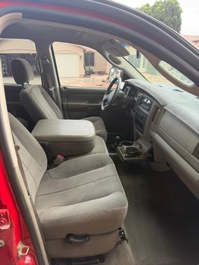 Red 2004 Dodge Ram 3500 Laramie Quad Cab DRW