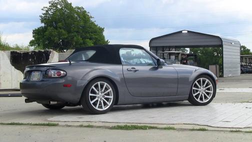 Gray 2008 Mazda MX-5 Miata Grand Touring