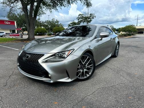 Silver 2016 Lexus RC 200t Base