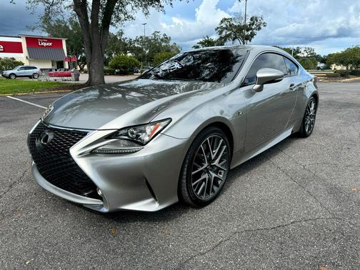 Silver 2016 Lexus RC 200t Base