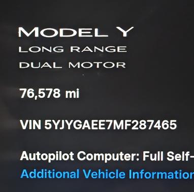 2021 Tesla Model Y Long Range