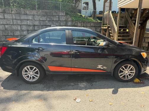 Black 2015 Chevrolet Sonic LT