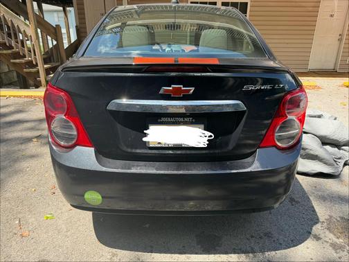 Black 2015 Chevrolet Sonic LT