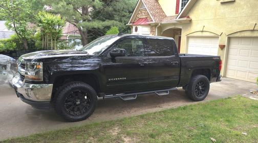 Black 2017 Chevrolet Silverado 1500 1LT
