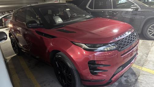 Red 2020 Land Rover Range Rover Evoque R-Dynamic HSE