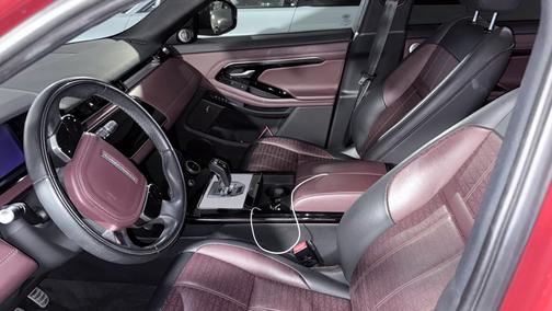 Red 2020 Land Rover Range Rover Evoque R-Dynamic HSE