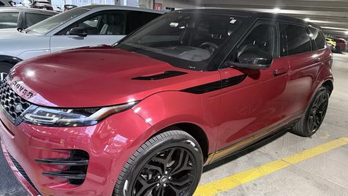 Red 2020 Land Rover Range Rover Evoque R-Dynamic HSE