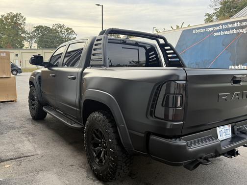Black 2022 RAM 1500 TRX