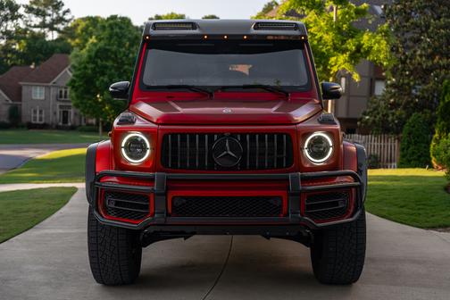 Red 2022 Mercedes-Benz AMG G 63 4x4 Squared