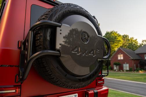 Red 2022 Mercedes-Benz AMG G 63 4x4 Squared