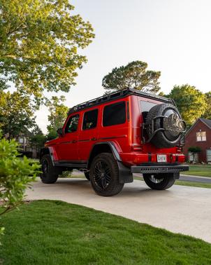 Red 2022 Mercedes-Benz AMG G 63 4x4 Squared