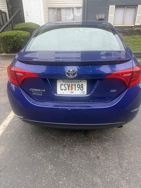 Blue 2018 Toyota Corolla SE