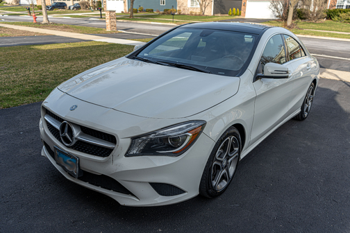 White 2014 Mercedes-Benz CLA-Class CLA 250
