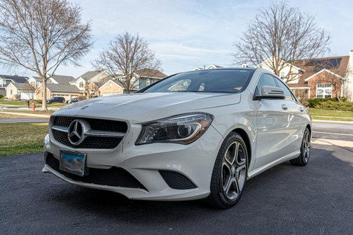 White 2014 Mercedes-Benz CLA-Class CLA 250