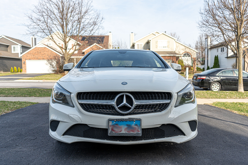 White 2014 Mercedes-Benz CLA-Class CLA 250