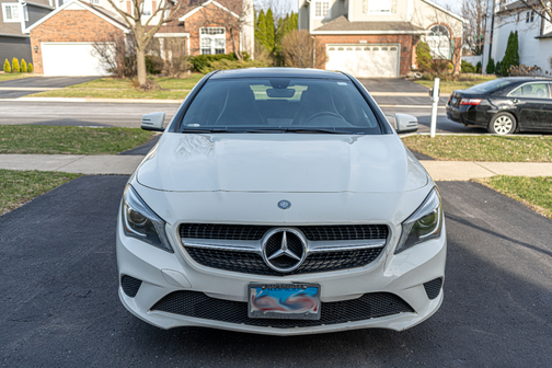 White 2014 Mercedes-Benz CLA-Class CLA 250
