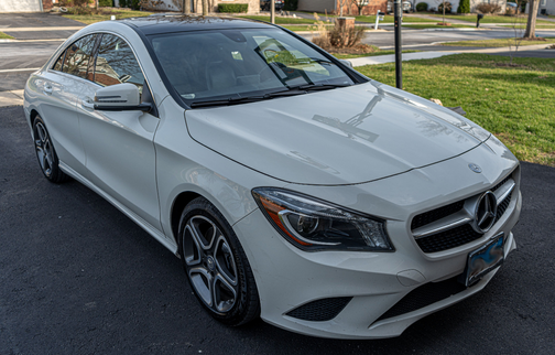 White 2014 Mercedes-Benz CLA-Class CLA 250