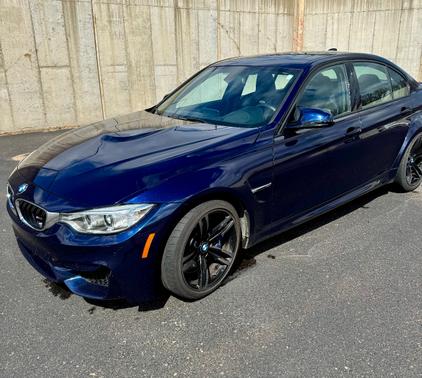 Blue 2016 BMW M3 Base