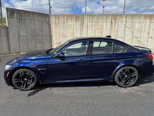 Blue 2016 BMW M3 Base