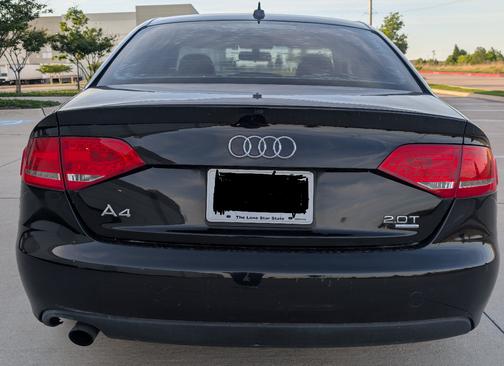 Black 2010 Audi A4 2.0T Premium Plus