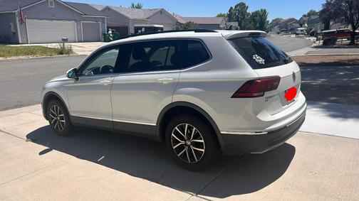 White 2020 Volkswagen Tiguan 2.0T SE