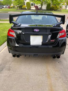Black 2015 Subaru WRX STI Limited