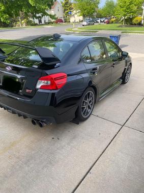 Black 2015 Subaru WRX STI Limited