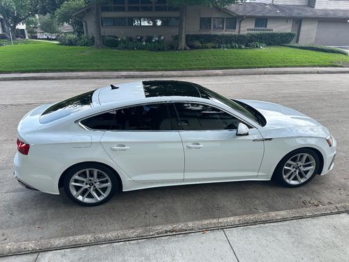 White 2023 Audi A5 45 S line Premium Plus