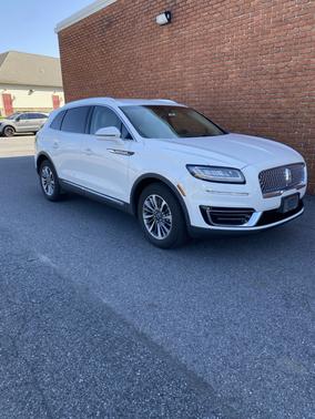 White 2020 Lincoln Nautilus Standard