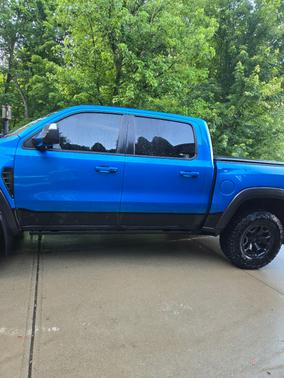 Blue 2021 RAM 1500 TRX