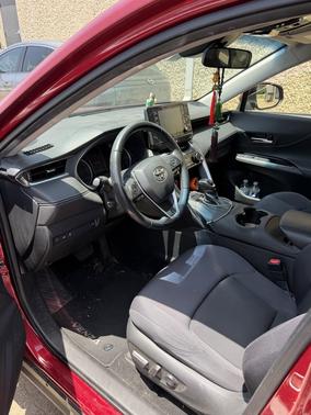 Red 2021 Toyota Venza LE