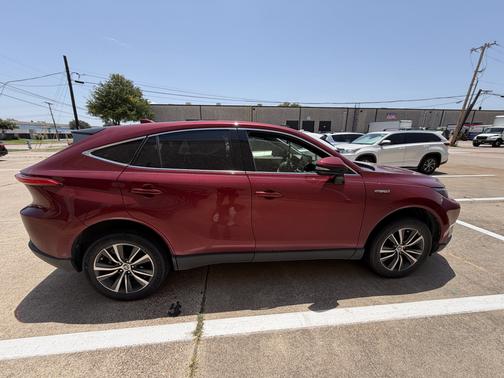 Red 2021 Toyota Venza LE