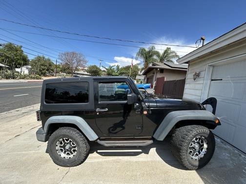 Black 2012 Jeep Wrangler Sport