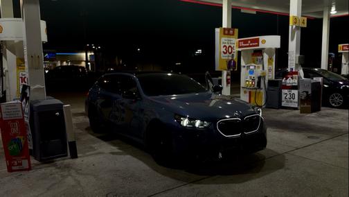 Blue 2026 BMW M5 Touring