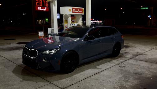 Blue 2026 BMW M5 Touring