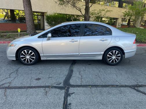 Silver 2010 Honda Civic LX