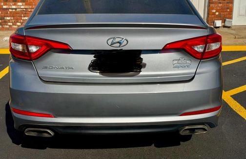 Silver 2015 Hyundai SONATA Sport