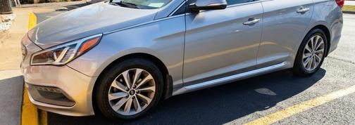Silver 2015 Hyundai SONATA Sport